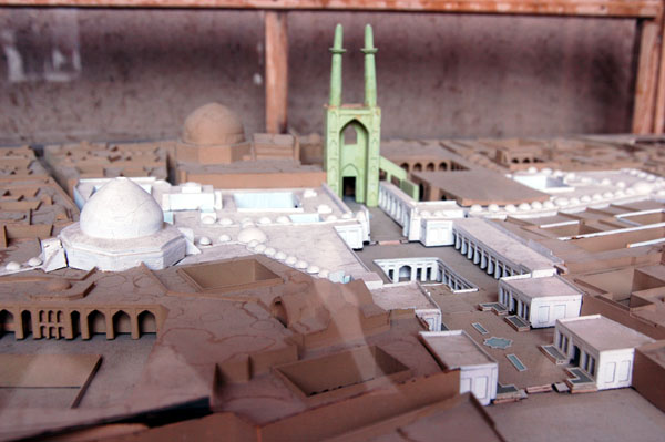 Model of old town Yazd, Alexander's Prison
