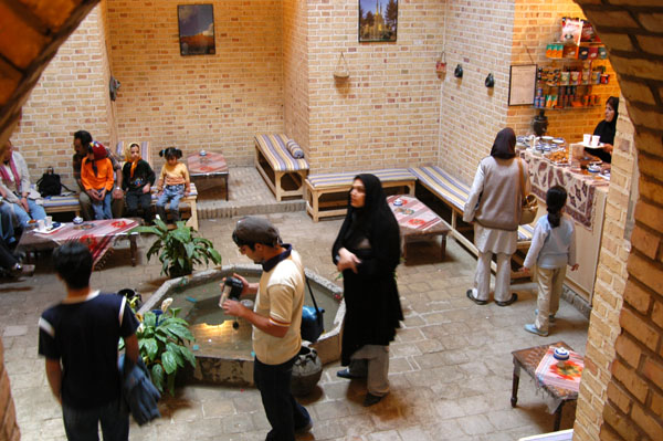 Coffee shop under Alexander's Prison
