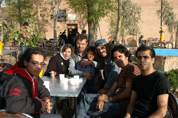 Yazd is a small town and I ran into this group several times