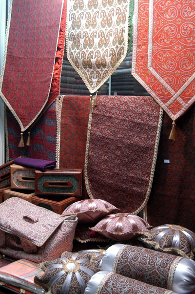 Yazd cloth in the bazaar