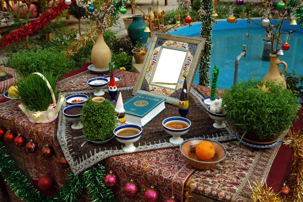 No Ruz table, Silk Road Hotel