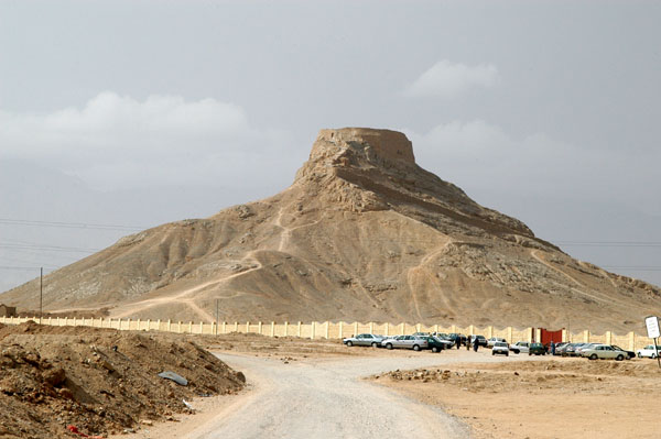 One of two Zoroastrian Towers of Silence near Yazd where the dead were laid out to be consumed by vultures
