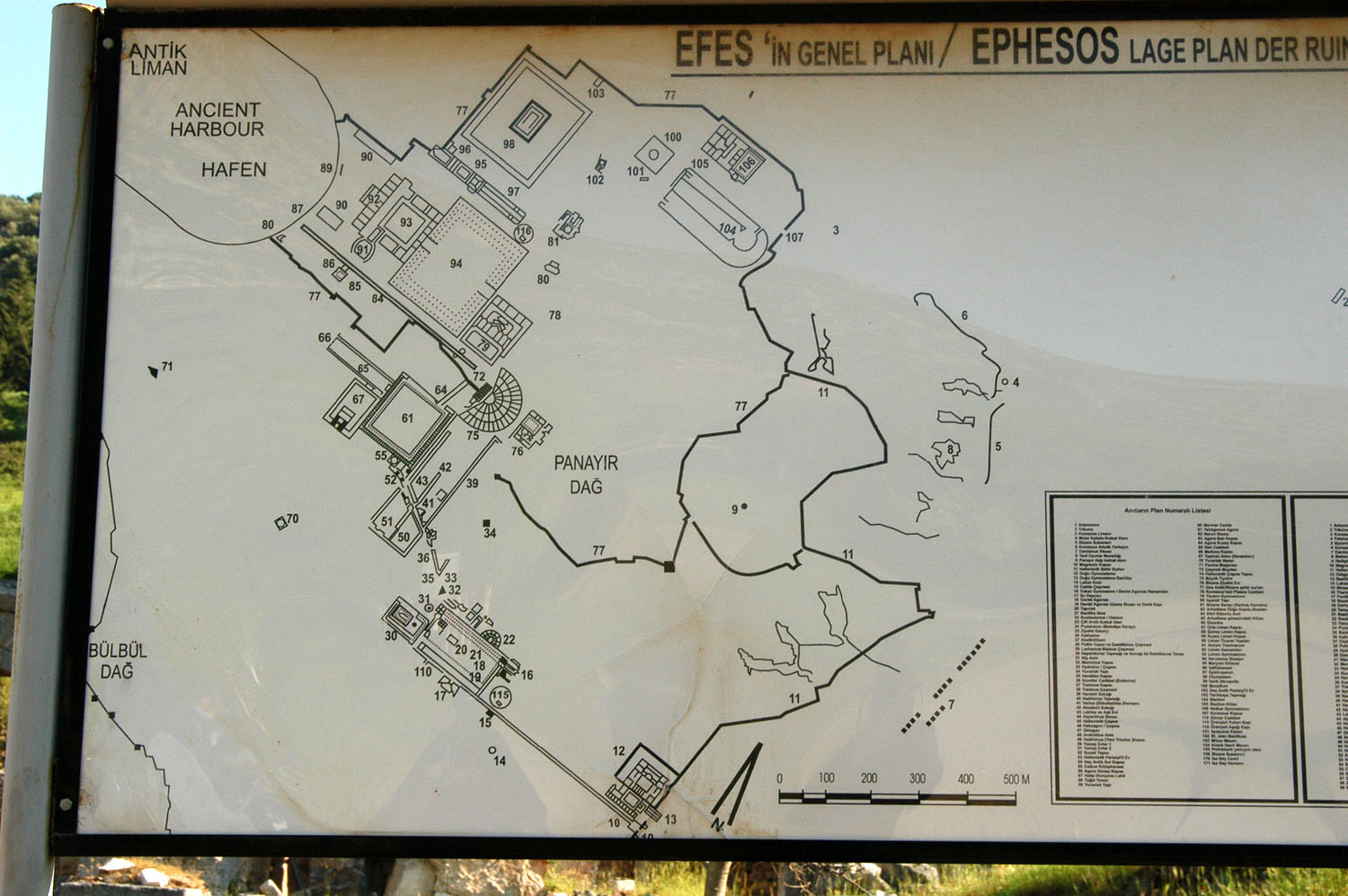 Map of Ephesus