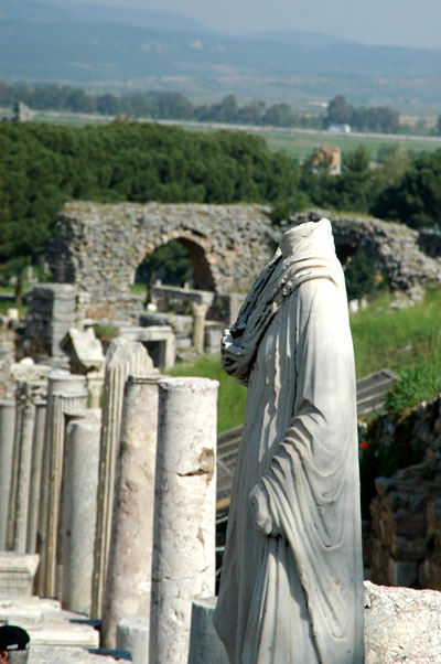 Headless statue, Curetes Way, Ephesus