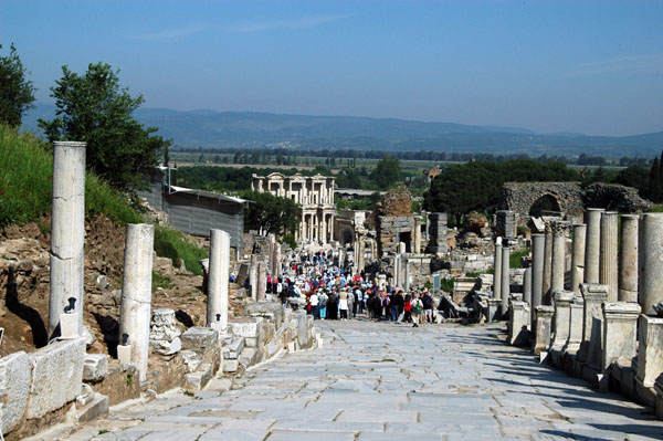 Curetes Way, the road from Upper Ephesus to the center of the city