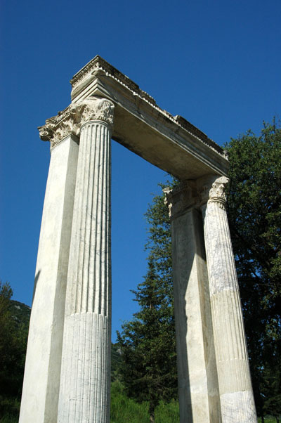 Hadrian's Gate, erected 113-118 AD