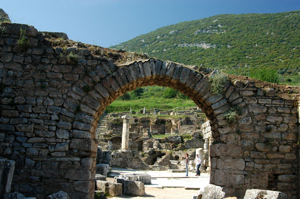 Archway leading to Curetes Way, Ephesus