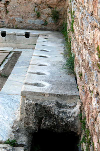 Communcal men's toilets, Ephesus