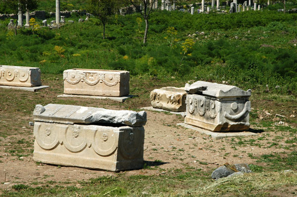 Old sarcophagi, Ephesus