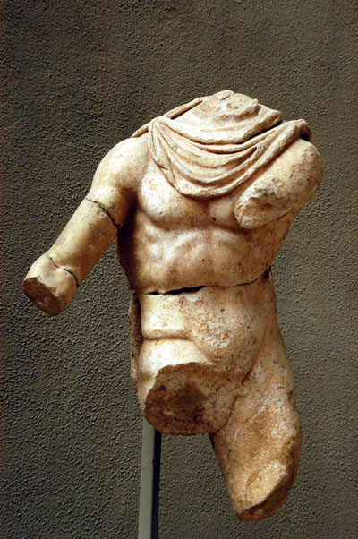 Fragment of a male statue, Fountain of Pollio, 1st C. BC