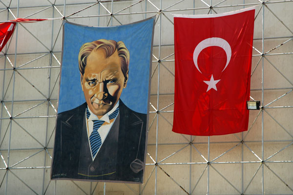 Another banner of Atatrk