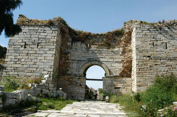 Entrance to the Basilica of St. John ruins, Seluk