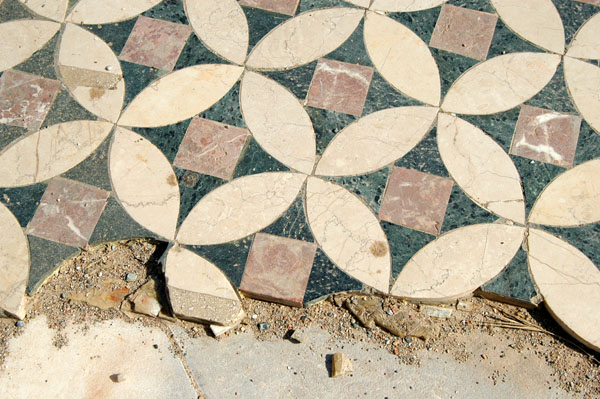 Remains of the floor, Basilica of St John