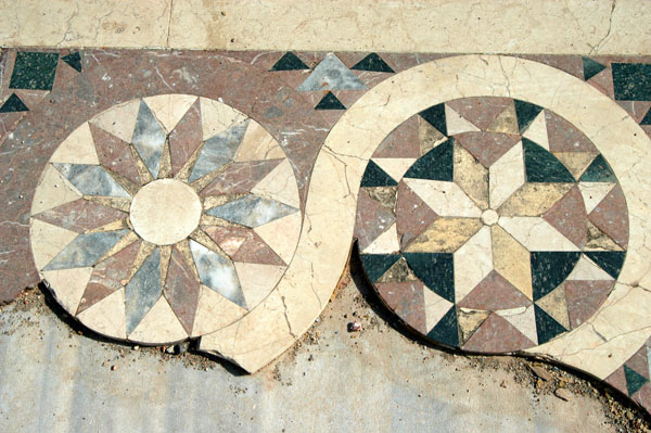 Remains of the floor, Basilica of St John