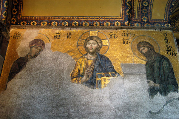 The Last Judgement Day, Upper Gallery, 12th Century mosaic