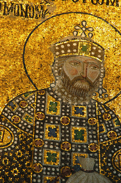 Detail of Constantine IX Monomachus