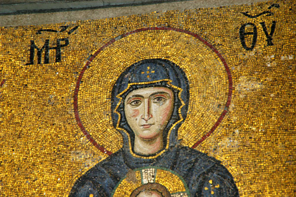 Detail of the Virgin Mary