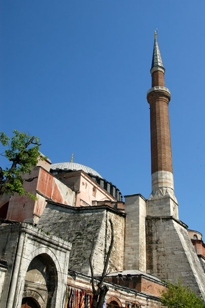 Minaret, Aya Sofya