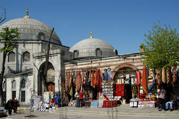 Domes of outlying buildings of the Aya Sofya complex