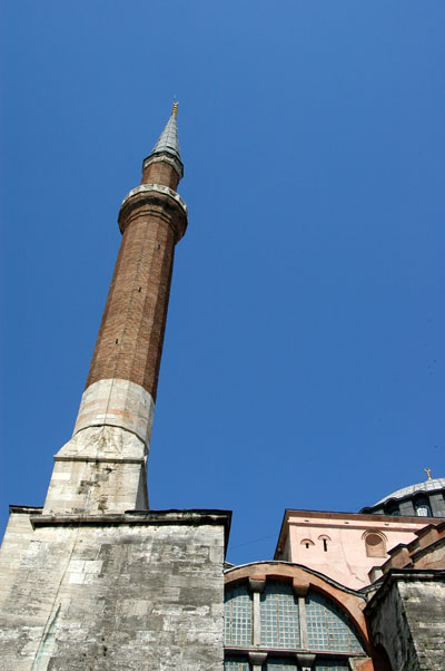 Minaret, Aya Sofya