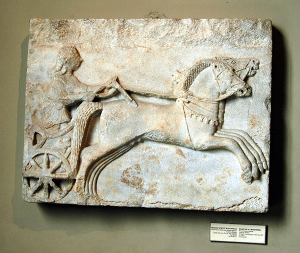 Relief of a Charioteer, Archaic, 6th C. BC, Cyzicus (Erdek)