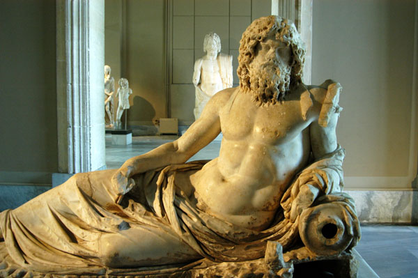 Oceanus, god of the rivers, Roman, 2nd C. AD, Ephesus (Efes)