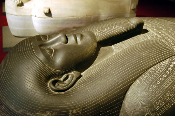 Sarcophagus of Sidonian King Tabnit originally belonged to the Egyptian general Penephatah (600-525 BC)