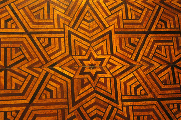 Inlaid wood floor, Zulvecheyn Hall