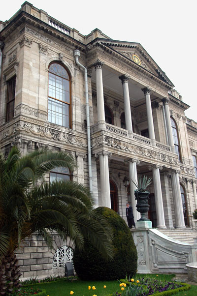 Southern facade of Dolmabahce Palace