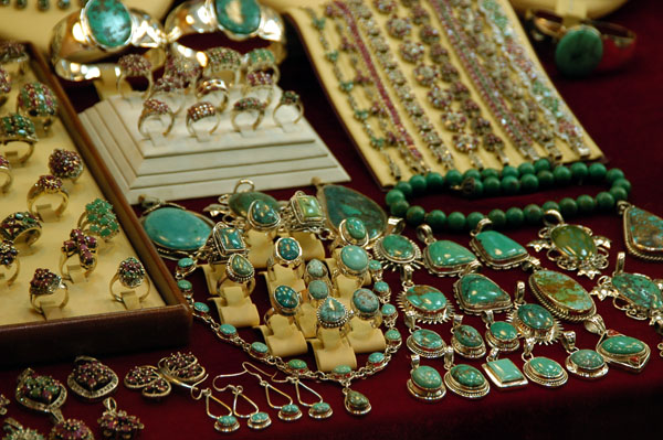 Turquoise jewellery, Grand Bazaar