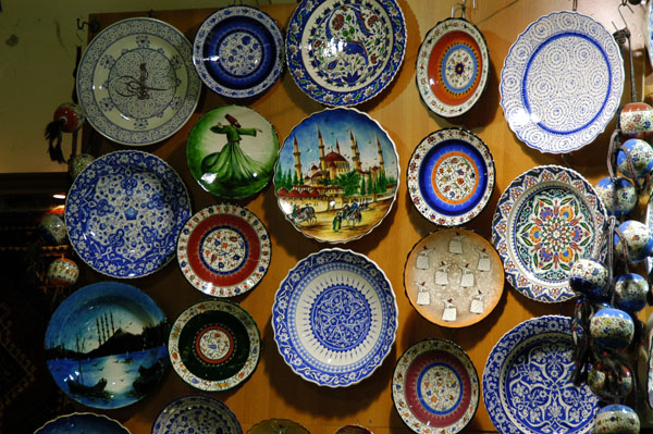 Turkish ceramic plates