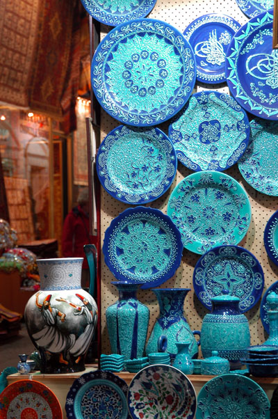 Blue ceramics
