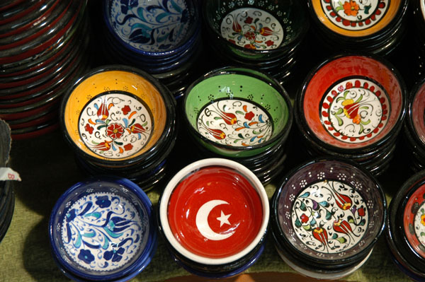 Turkish ceramic bowls, Istanbul