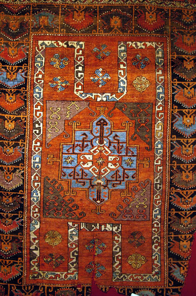 Prayer carpet, Konya (Bellini type) 18th C., Mosque of Sheyh Baba Yusuf, Sivrinisar-Eskisehir
