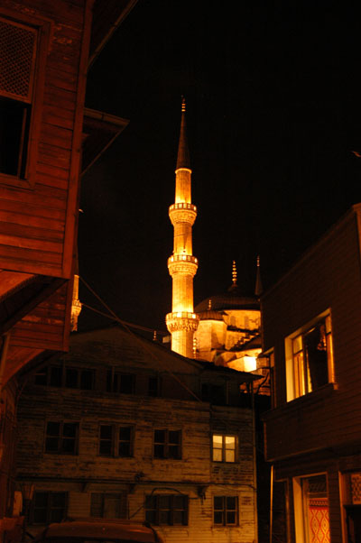Sultanahmet Mosque from Tavukhane Sk.