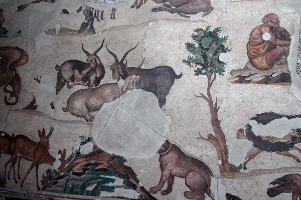 Pastoral scenes, Great Palace Mosaics Museum