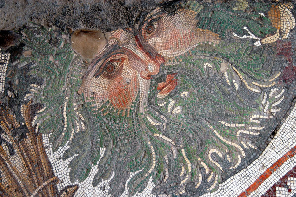 Famous piece from the Great Palace Mosaics Museum