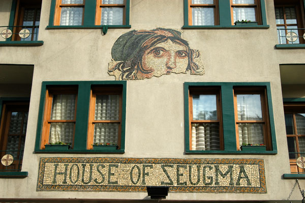 Mosaic on the House of Zeugma, Akbiyik Caddesi, Sultanahmet