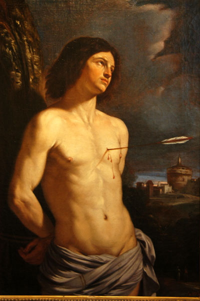 St. Sebastian, Giovanni Francesco Barbieri (1591-1666) Pushkin Museum, Moscow