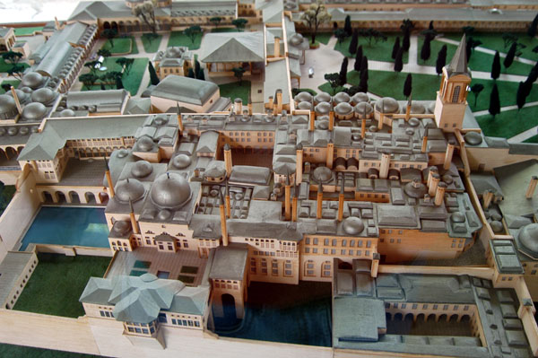 Model of Topkapi Palace - the Harem