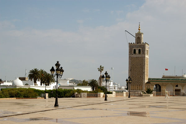 Tunis - Place de la Kasbah - the old Kasbah was destroyed by the French in 1883