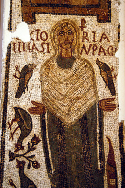 Part of a double tomb, a woman called Victoria, Tabarka, 4th C. AD