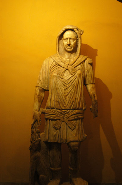 Deceased represented with Hercules' attributes, Borj El Amri, 3rd C. AD