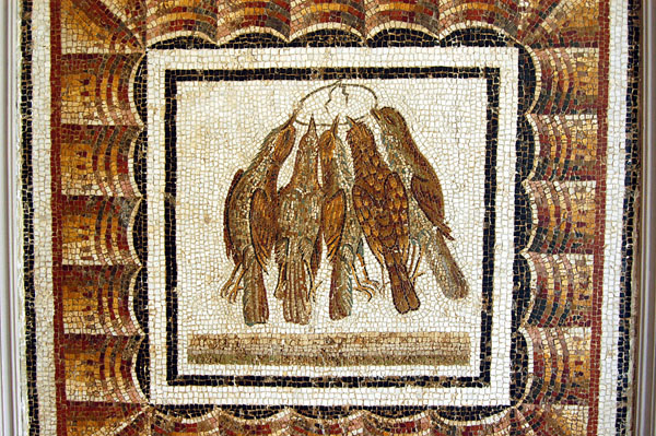 Mosaic of birds