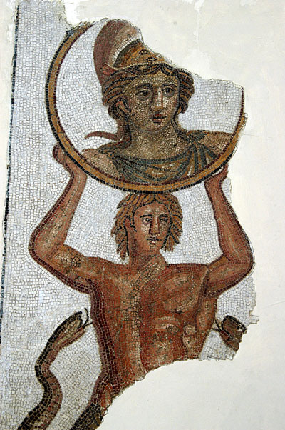 Detail from the Trajan Baths, Acholla