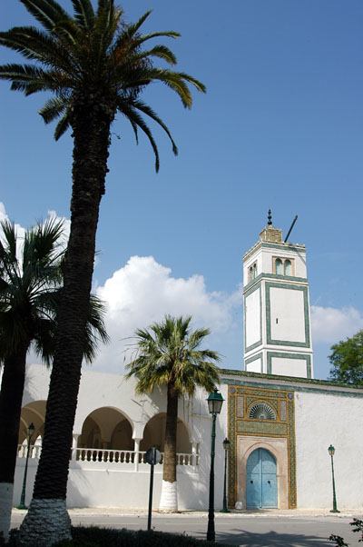 Mosque across from the Bardo and Parliament, Tunis