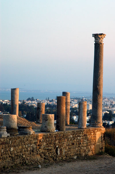 Ruins of the ancient capitol and forum, Byrsa Hill