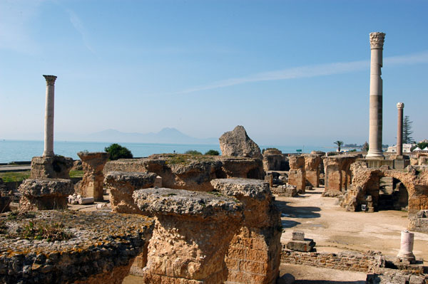Antonine Baths - Thermes Antonin, Carthage