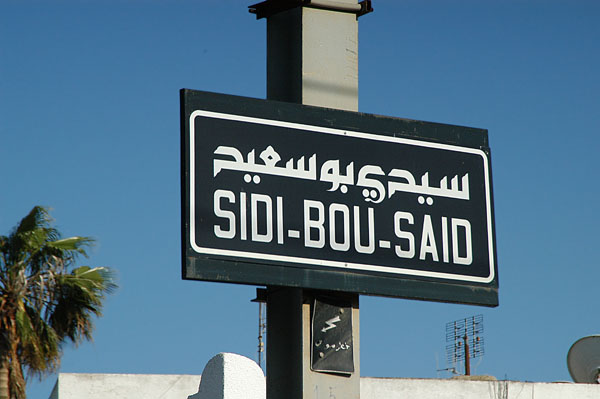 Sidi Bou Said is a small suburb of Tunis north of Carthage