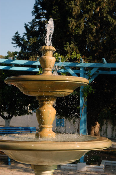 Fountain in the park, Sidi Bou Said